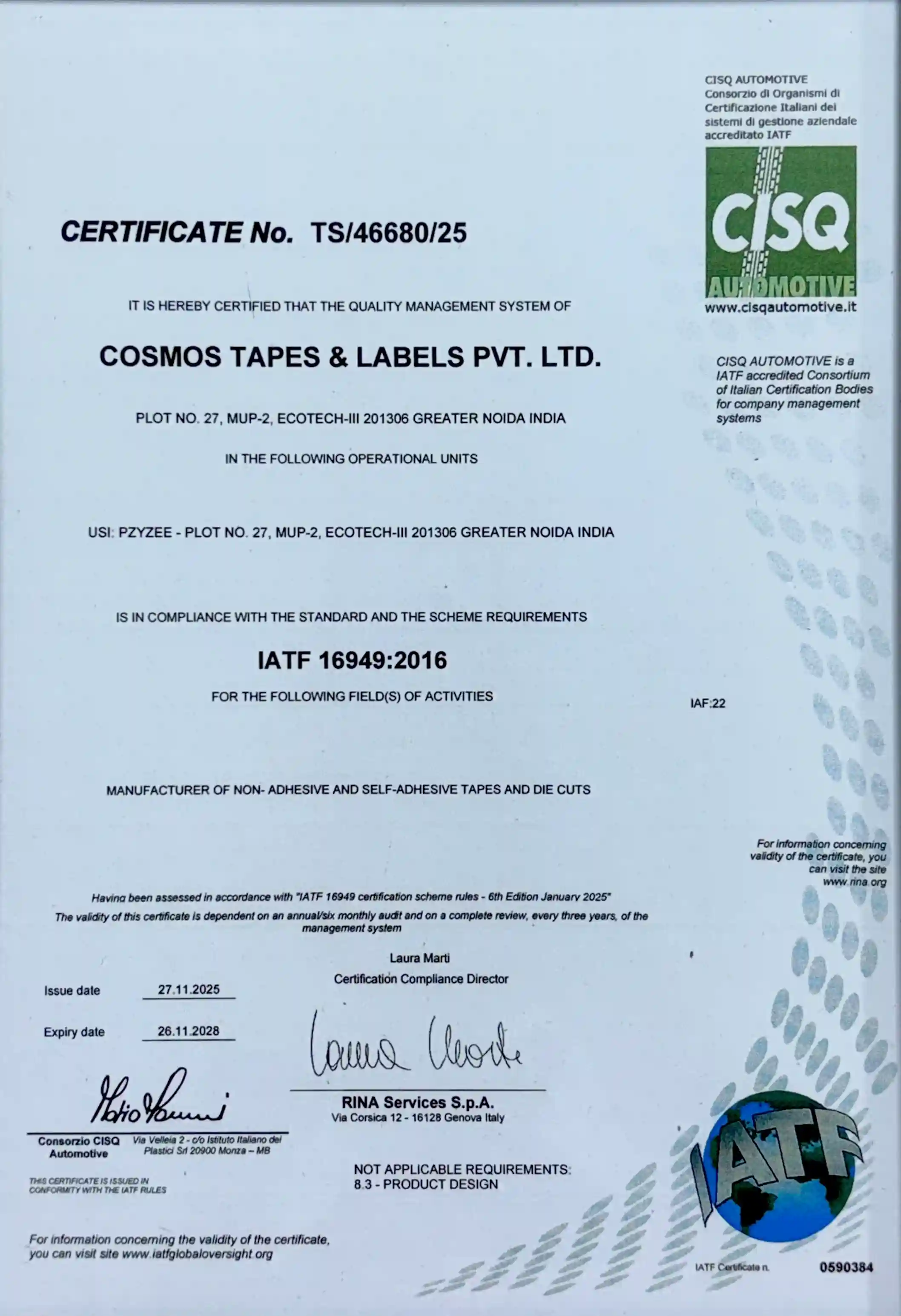 Certification 3