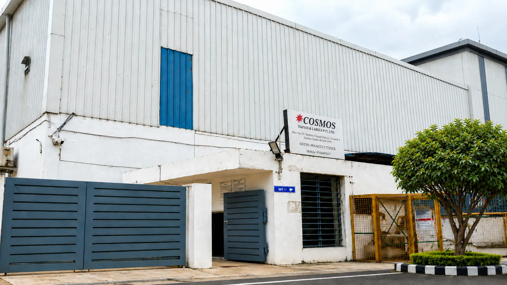 Industrial adhesive manufacturing facility